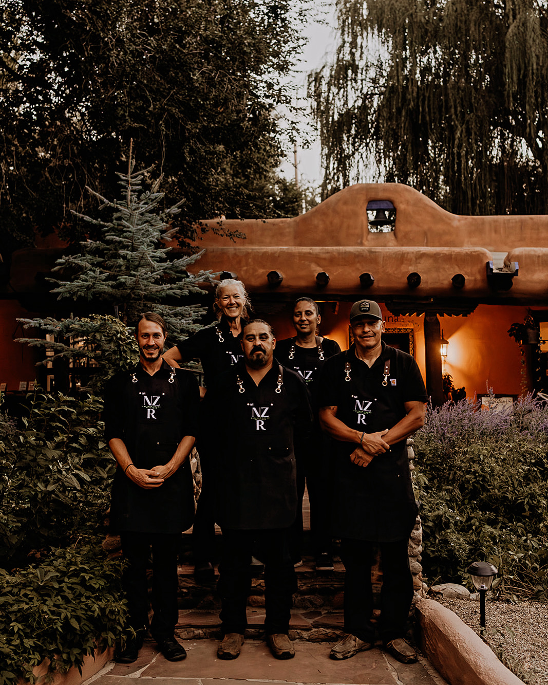Chef Kualani Kennedy and the Net Zero Ranch crew.
