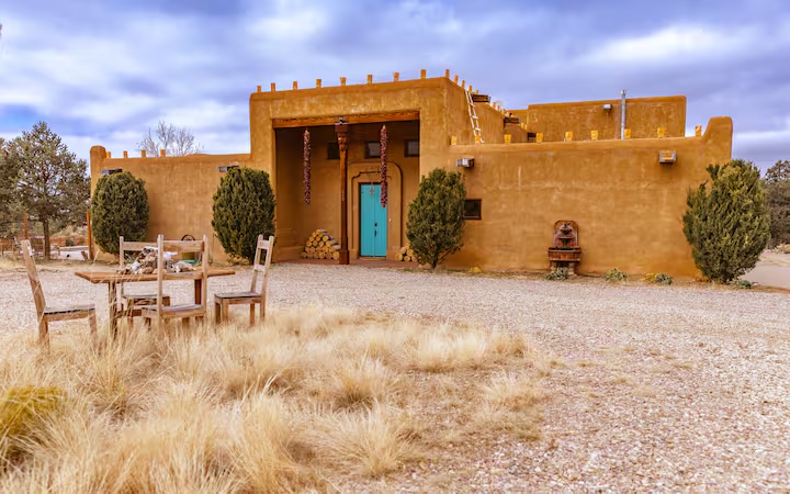 La Doña Estate, Taos — a private estate wedding venue.