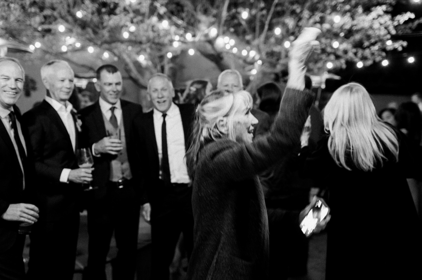 The Mystic, Santa Fe — outdoor wedding celebration.